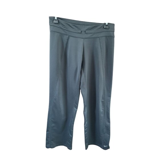Nike Womens Size Medium 8 10 Gray Pull On Pants Sweatpants 227505-060 No String - Picture 1 of 5